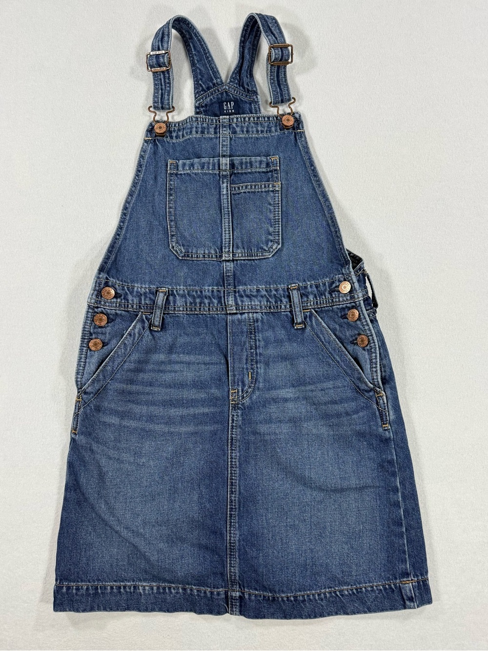 GAP Kids Girls' Denim Overall Dress Jumper Size XL 12